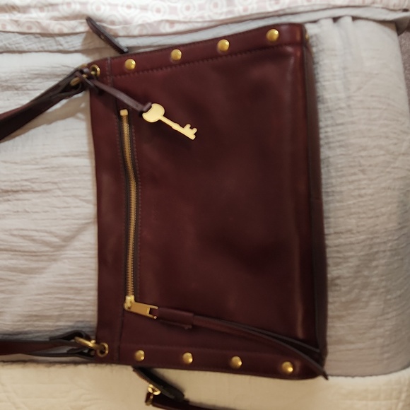 Fossil Leather Allie Satchel - Picture 9 of 16